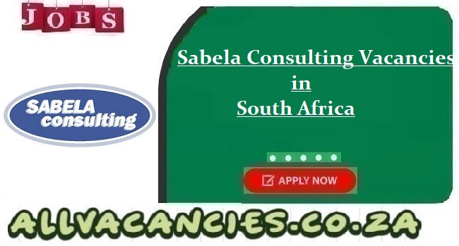 Sabela Consulting Vacancies