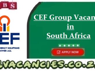 CEF Group Vacancies
