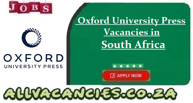 Oxford University Press Vacancies Oxford University Press Vacancies