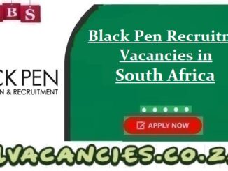 Black Pen Recruitment Vacancies