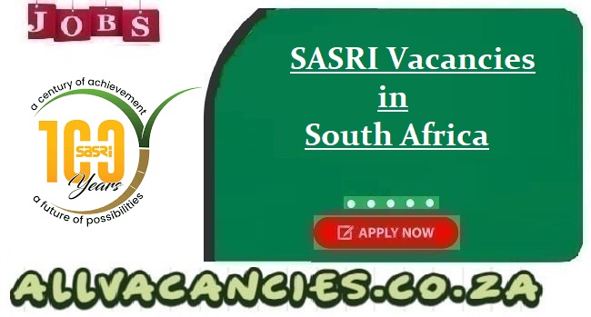 SASRI Vacancies