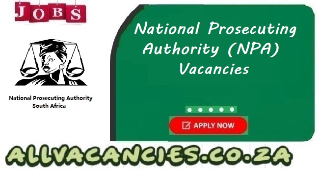 NPA Vacancies NPA Vacancies
