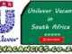 Unilever Vacancies