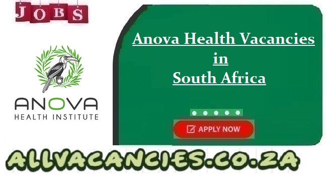 Anova Health Vacancies