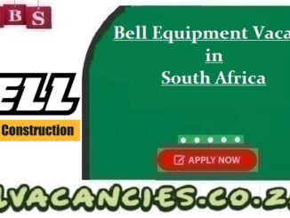 Bell Equipment Vacancies