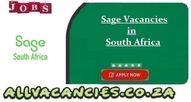 Sage Vacancies