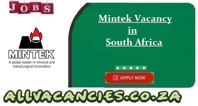 Mintek Vacancy