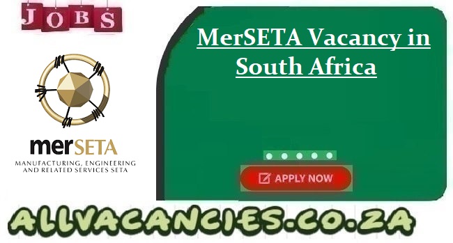 MerSETA Vacancy