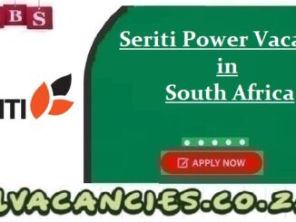 Seriti Power Vacancy
