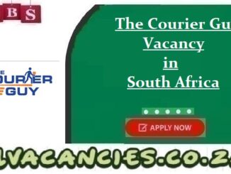 The Courier Guy Vacancy