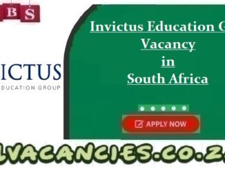 Invictus Education Group Vacancy