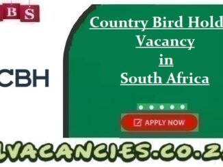 Country Bird Holdings Vacancy