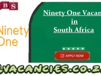 Ninety One Vacancies