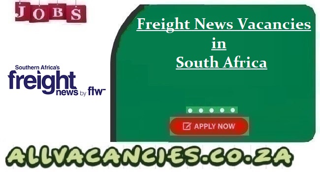 Freight News Vacancies