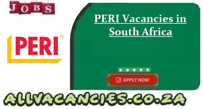 PERI Vacancies