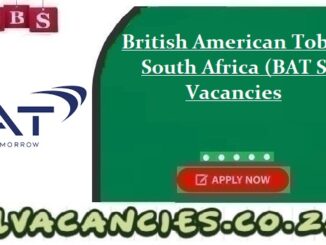 British American Tobacco Vacancies