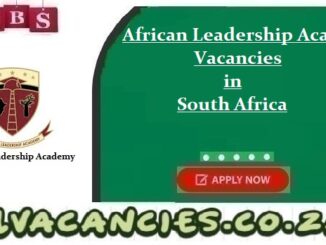 African Leadership Academy Vacancies