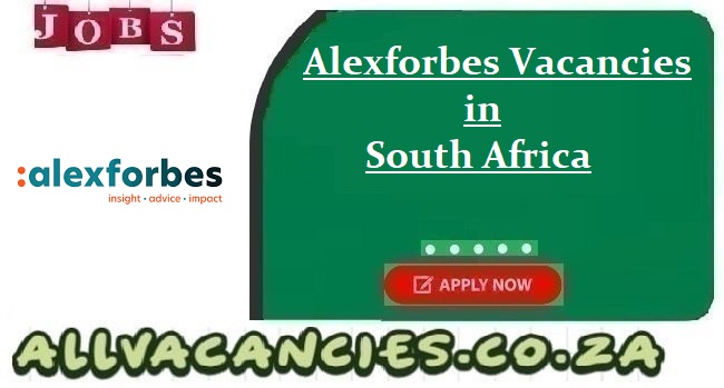 Alexforbes Vacancies