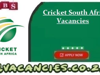 Cricket South Africa Vacancies