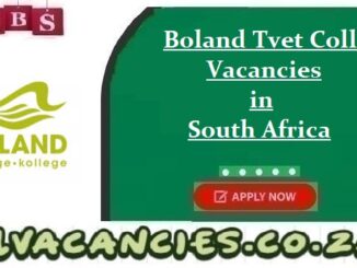 Boland Tvet College Vacancies