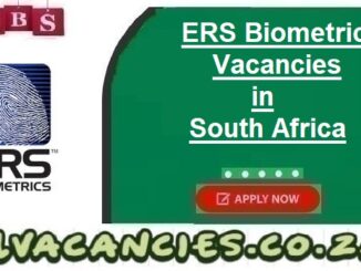 ERS Biometrics Vacancies