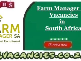 Farm Manager Sa Vacancies