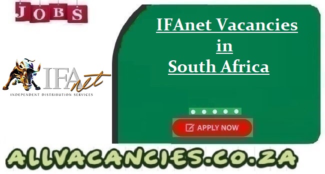 IFAnet Vacancies IFAnet Vacancies
