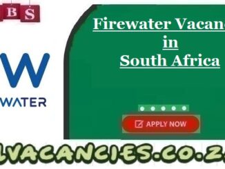 Firewater Vacancies