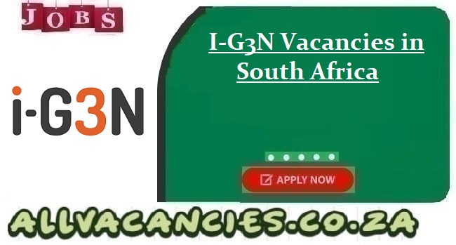 I-G3N Vacancies
