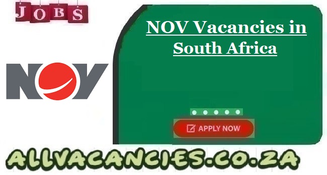 NOV Vacancies
