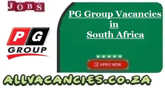 PG Group Vacancies PG Group Vacancies