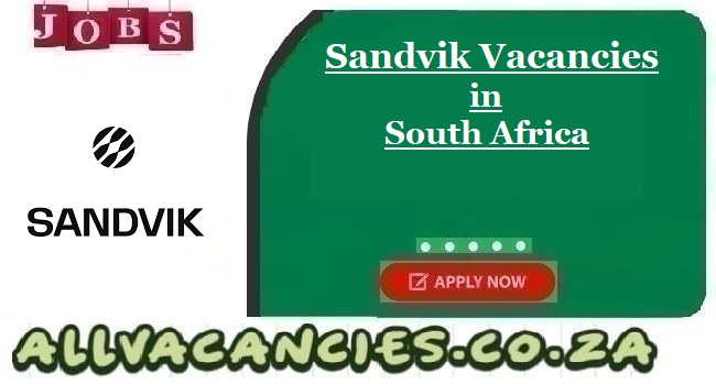 Sandvik Vacancies