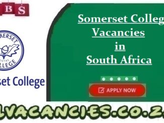 Somerset College Vacancies