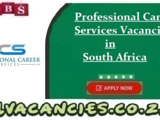 Professional Career Services Vacancies