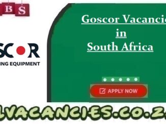 Goscor Vacancies