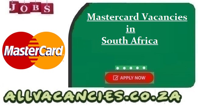 Mastercard Vacancies