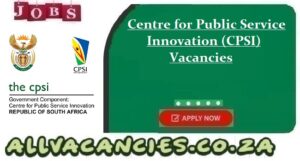 October CPSI Vacancies in South Africa 2026, Apply Online at www.cpsi ...