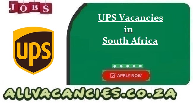 UPS Vacancies