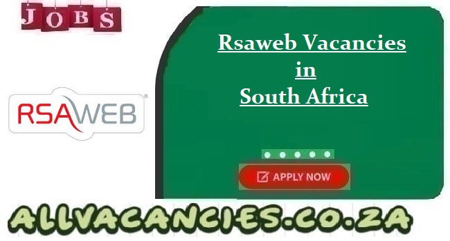 Rsaweb Vacancies