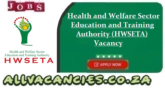 HWSETA Vacancy