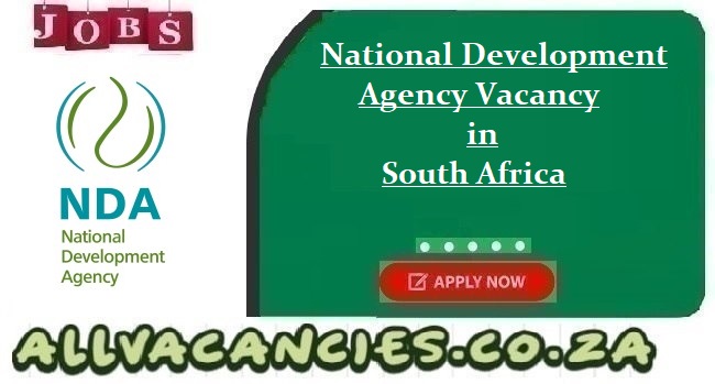 National Development Agency Vacancy