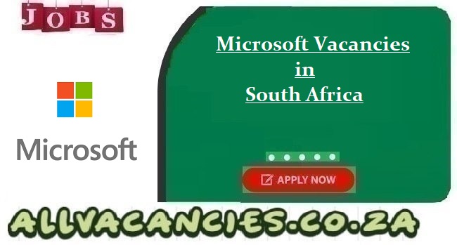 Microsoft Vacancies