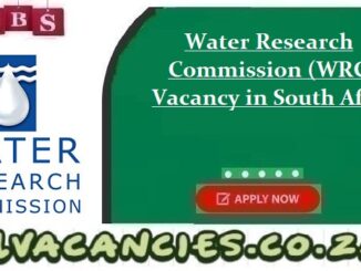 Water Research Commission Vacancy