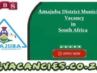 Amajuba District Municipality Vacancy