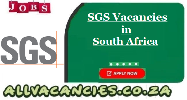 SGS Vacancies