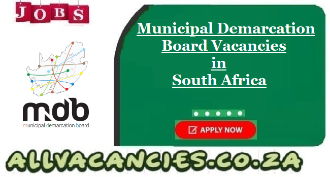 Municipal Demarcation Board Vacancies