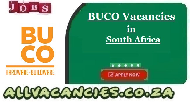 BUCO Vacancies
