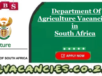 Department Of Agriculture Vacancies